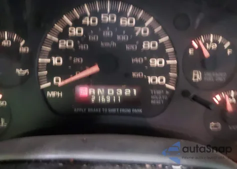 2002 Chevrolet Astro Ls z USA, uszkodzony, nr VIN 1GNEL19X52B143916